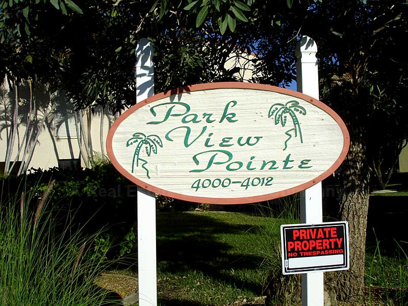 Park View Pointe Signage